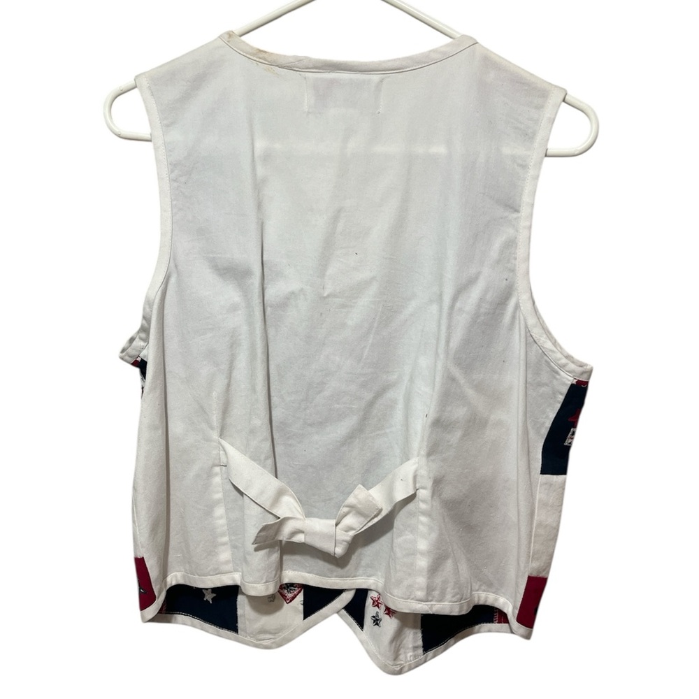 Patriotic Patchwork Vest - image 3